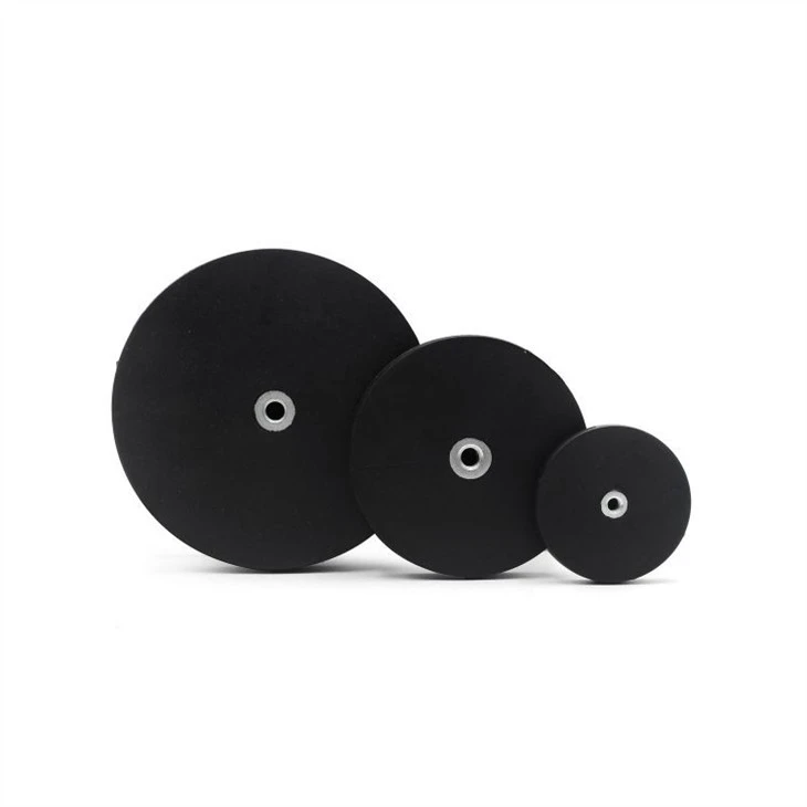 rubber disc plate